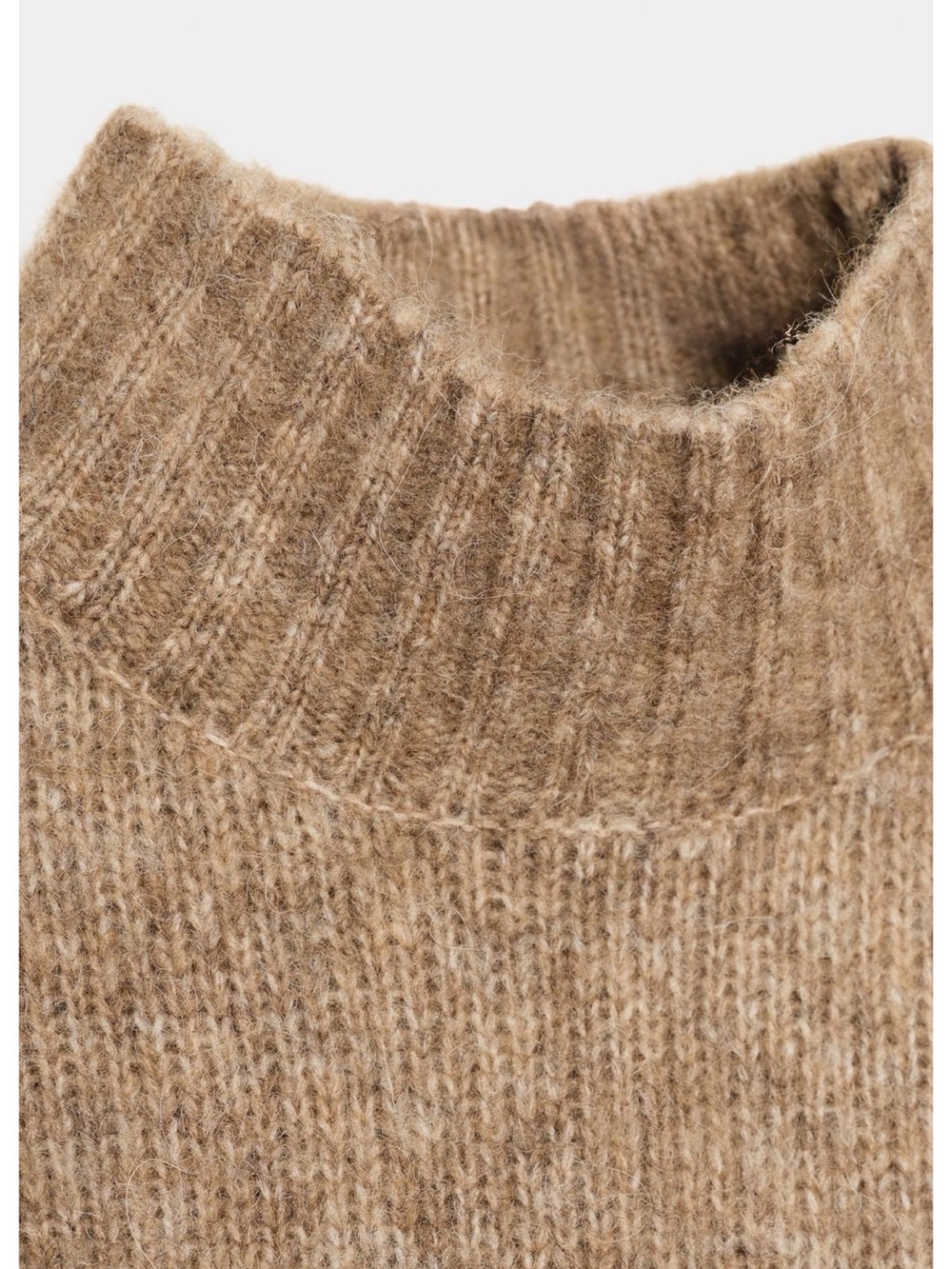 ZARA Wool Vest with Ruffles - Picture 7 of 9